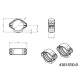 Base Picatinny QD Ergo de 30mm anéis para luneta | longa 