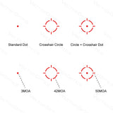 Vector Optics Frenzy-S 1x17x24 MOS Multi Reticle mira red dot 