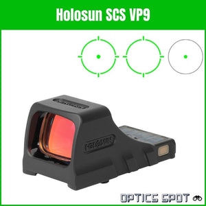 Ótica de pistola Holosun com montagem direta