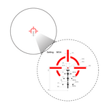 Vector Optics Prisma ultra compacto Paragon 4X 24 mira telescópica 