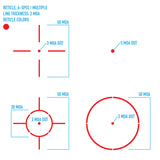 Sightmark Mira Reflex Ultra Shot A-Spec visor de punto rojo 