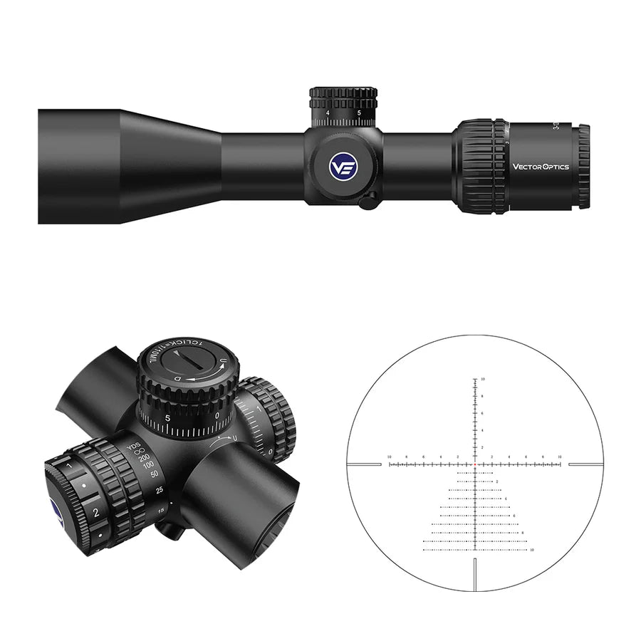 Vector Optics Veyron 3-12x44IR SFP compacto mira telescópica 