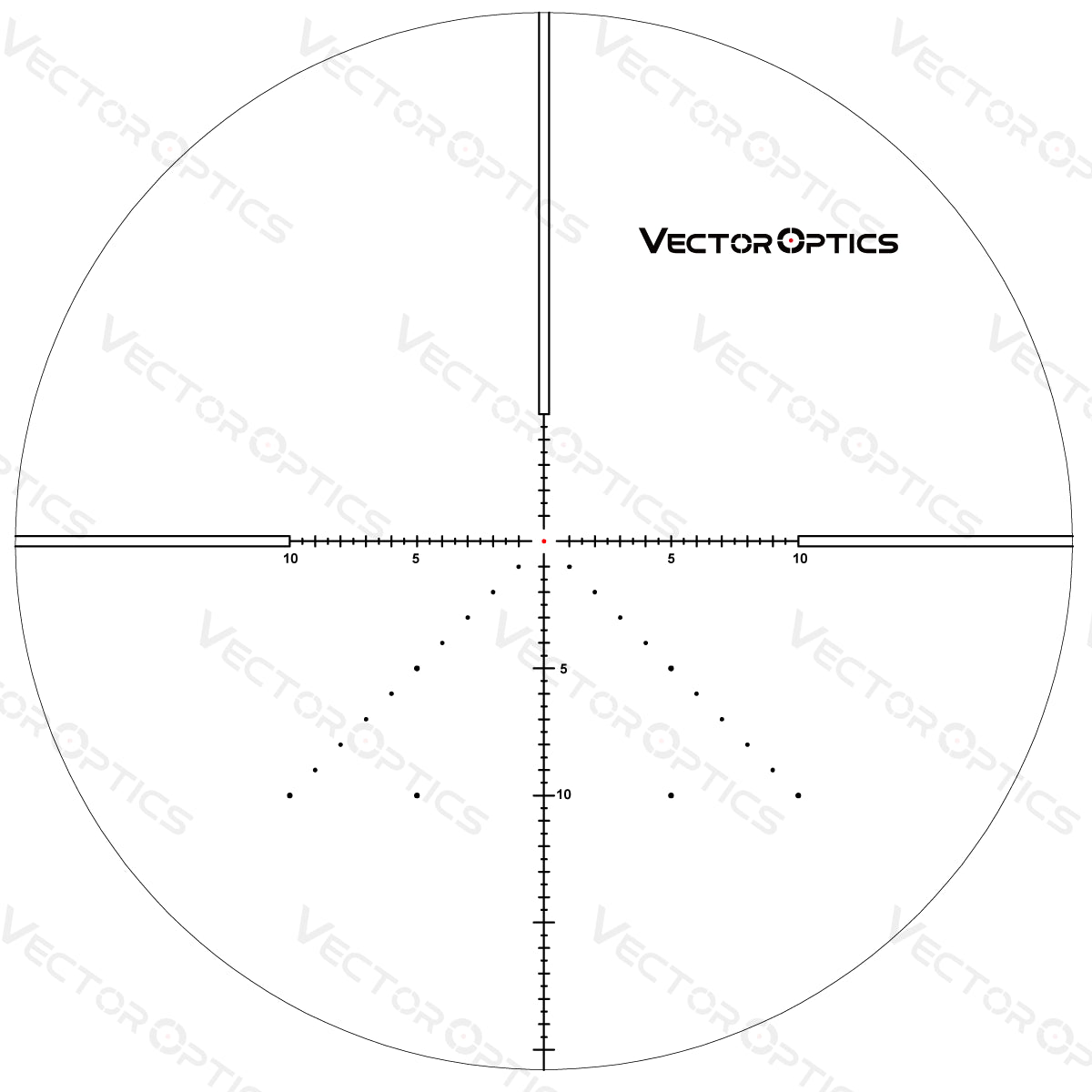 Vector Optics Veyron 6-24x44 IR Primeiro Plano Focal Iluminado mira telescópica 