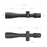 Vector Optics Mira telescópica compacta Veyron 6-24x44IR SFP 