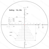 Vector Optics Veyron 6-24x44IR SFP compacto mira telescópica 